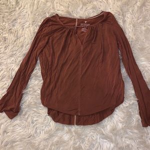 American Eagle orange top!!!